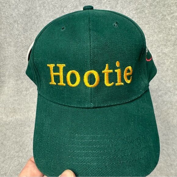 Vintage Hootie Johnson Golf Hat Adult Green Martha Burk 2003 Agusta Pendant - Picture 6 of 10